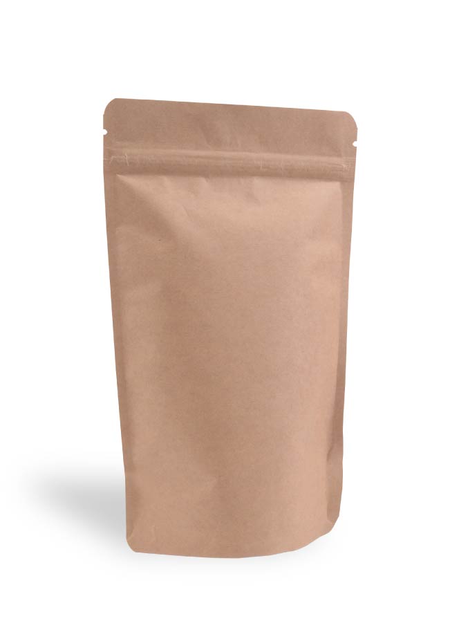 KRAFT ALUMINIJUMSKI DOYPACK SA ZATVARACEM I UREZOM ZA CEPANJE KRFTAL1_200x300x50+50