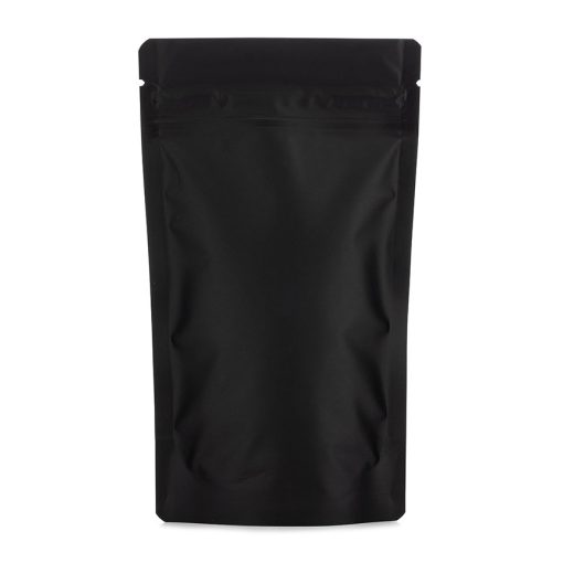 CRNA ALUMINIJUM DOYPACK SA ZATVARACEM I UREZOM ZA CEPANJE ALUMATBLC1_160X270X40+40